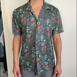 Limited Edition Guardians of the Galaxy Button Up